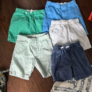 Crewcuts Kids Shorts Set - Green, Blue, Gray
